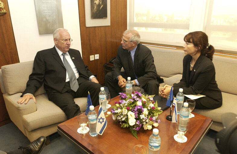 Josep BORRELL FONTELLES, EP President during his official visit to Israel, June 26th, Israel