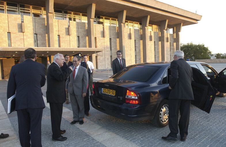 Josep BORRELL FONTELLES, EP President during his official visit to Israel, June 26th, Israel