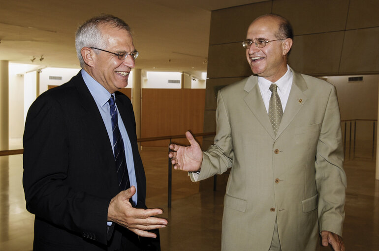 Josep BORRELL FONTELLES, EP President during his official visit to Israel, June 26th, Israel