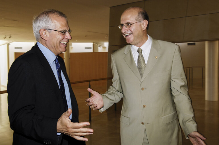 Josep BORRELL FONTELLES, EP President during his official visit to Israel, June 26th, Israel