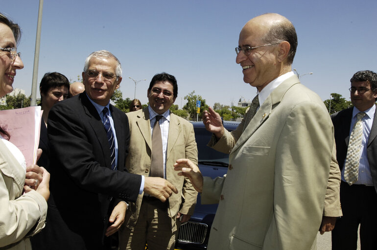 Josep BORRELL FONTELLES, EP President during his official visit to Israel, June 26th, Israel