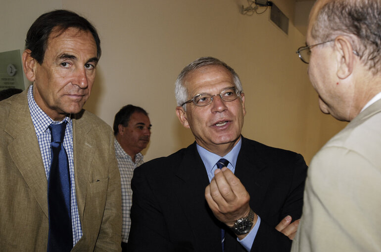 Josep BORRELL FONTELLES, EP President during his official visit to Israel, June 26th, Israel