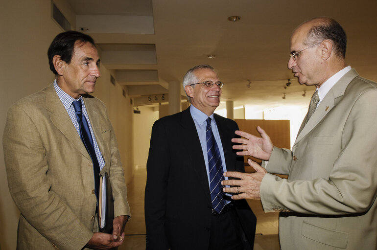 Josep BORRELL FONTELLES, EP President during his official visit to Israel, June 26th, Israel