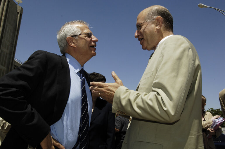 Josep BORRELL FONTELLES, EP President during his official visit to Israel, June 26th, Israel
