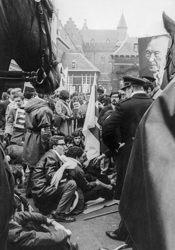 Demonstration during the The Hague Summit