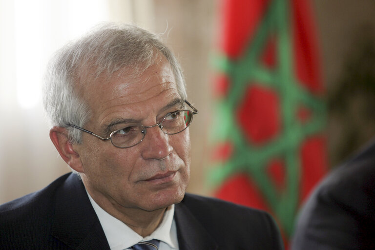 Valokuva 3: Josep Borrell Fontelles, EP President during his official visit to Morocco, September 15, 2005