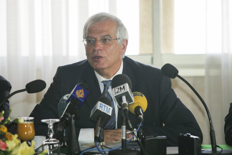 Valokuva 4: Josep Borrell Fontelles, EP President during his official visit to Morocco, September 15, 2005