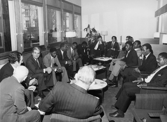 EAMA Group of african senior officials in session in November 1972