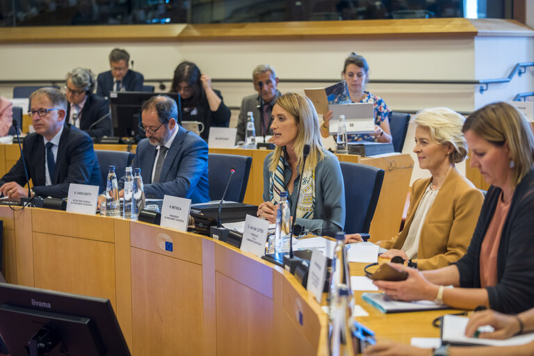 Снимка 5: Meeting of the EP Conference of Presidents