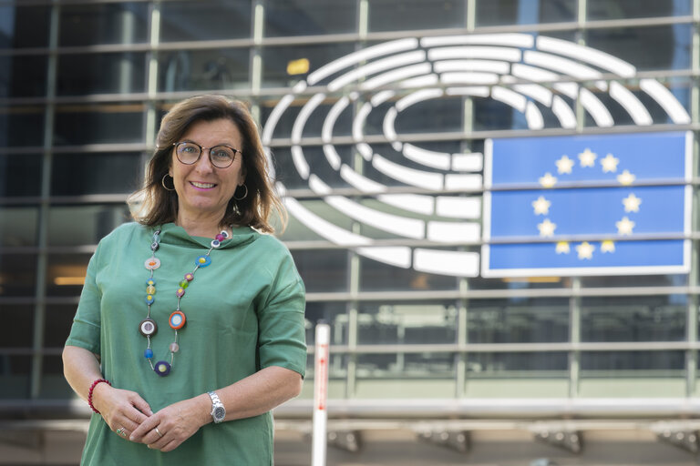 Tilly METZ in the EP in Brussels