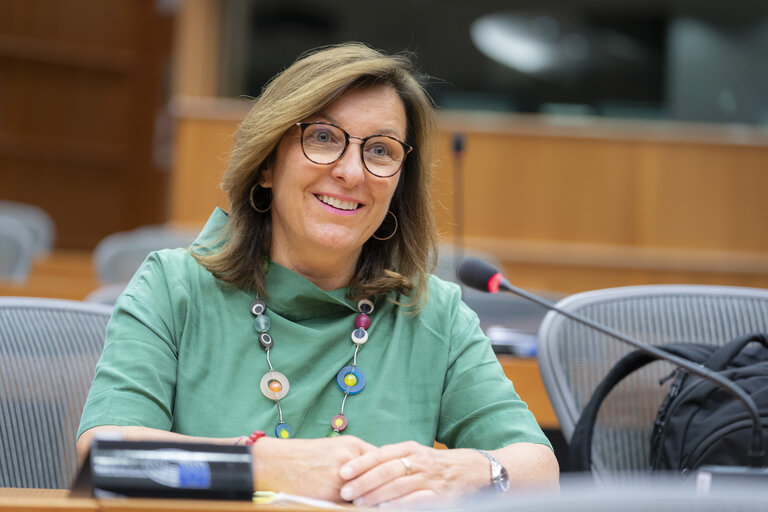 Tilly METZ in the EP in Brussels
