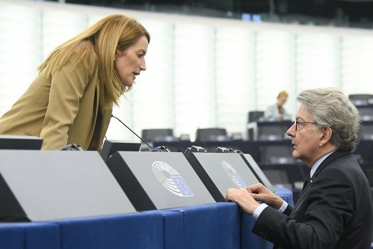 Fotografija 2: EP Plenary session - Single market emergency instrument