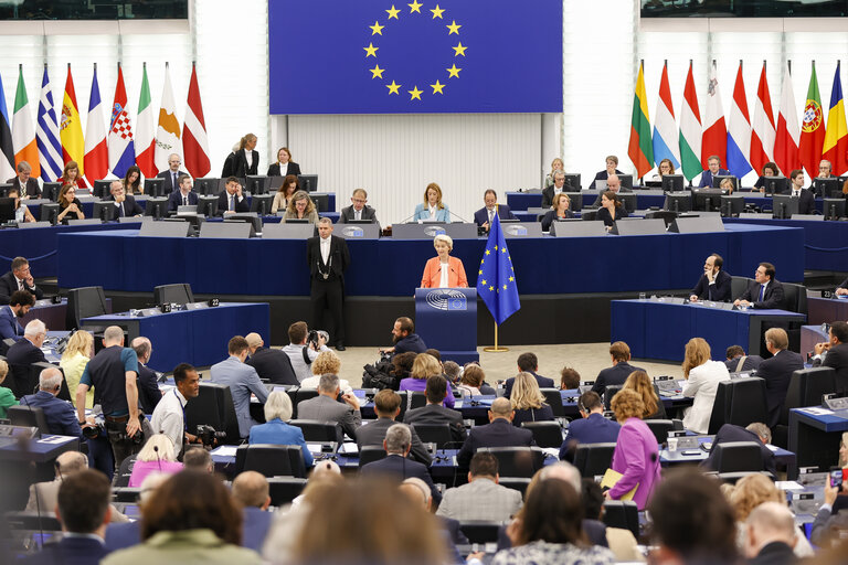 EP Plenary session - State of the European Union 2023