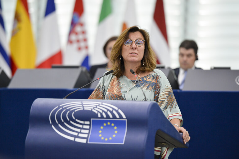 Fotografija 6: EP Plenary session - Debates on cases of breaches of human rights, democracy and the rule of law