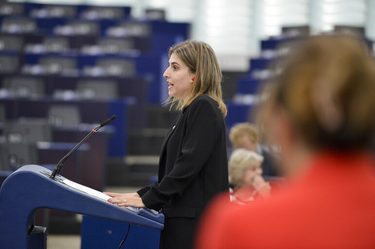 Fotografija 10: EP Plenary session - Debates on cases of breaches of human rights, democracy and the rule of law