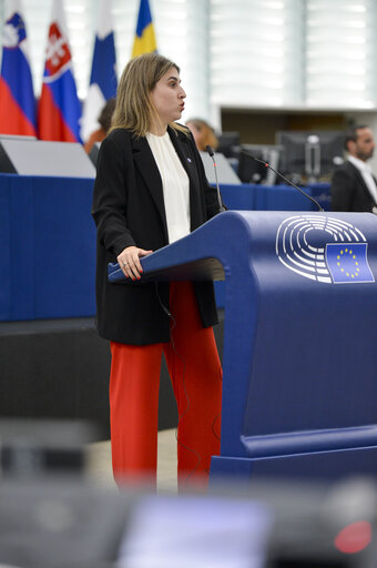 Fotografija 12: EP Plenary session - Debates on cases of breaches of human rights, democracy and the rule of law