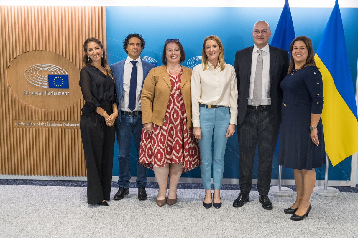 Roberta METSOLA, EP President meets with the Bureau Staff