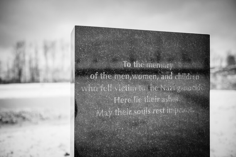 Φωτογραφία 19: Illustrative photo of the Auschwitz-Birkenau Memorial and Museum, a former German Nazi concentration and extermination camp, in Poland on January 18, 2022.