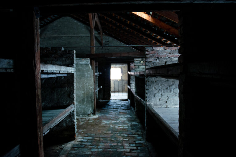 Foto 8: Illustrative photo of the Auschwitz-Birkenau Memorial and Museum, a former German Nazi concentration and extermination camp, in Poland on January 18, 2022.