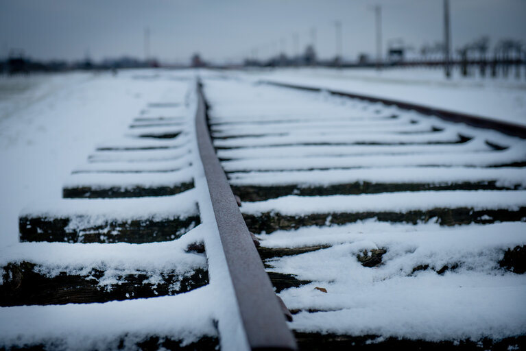 Foto 37: Illustrative photo of the Auschwitz-Birkenau Memorial and Museum, a former German Nazi concentration and extermination camp, in Poland on January 18, 2022.