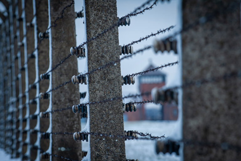 Φωτογραφία 43: Illustrative photo of the Auschwitz-Birkenau Memorial and Museum, a former German Nazi concentration and extermination camp, in Poland on January 18, 2022.