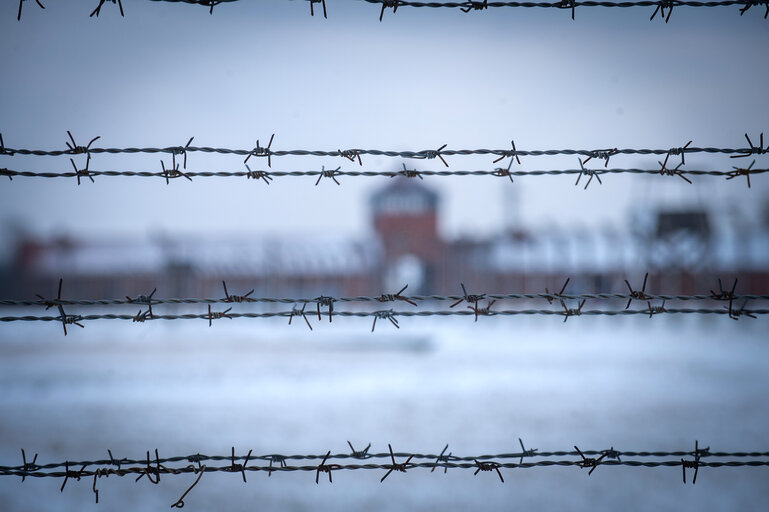 Φωτογραφία 39: Illustrative photo of the Auschwitz-Birkenau Memorial and Museum, a former German Nazi concentration and extermination camp, in Poland on January 18, 2022.