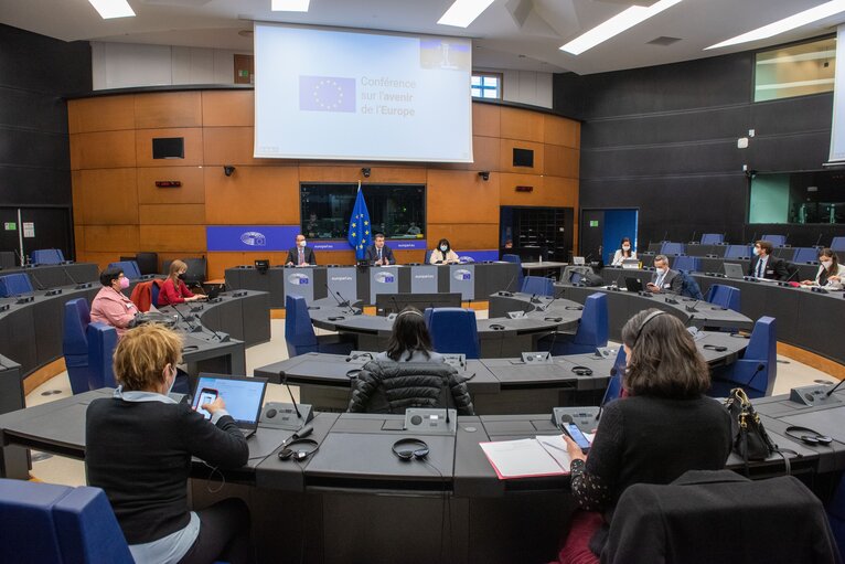 Fotografi 4: Conference on the Future of Europe - Component meetings; CoR