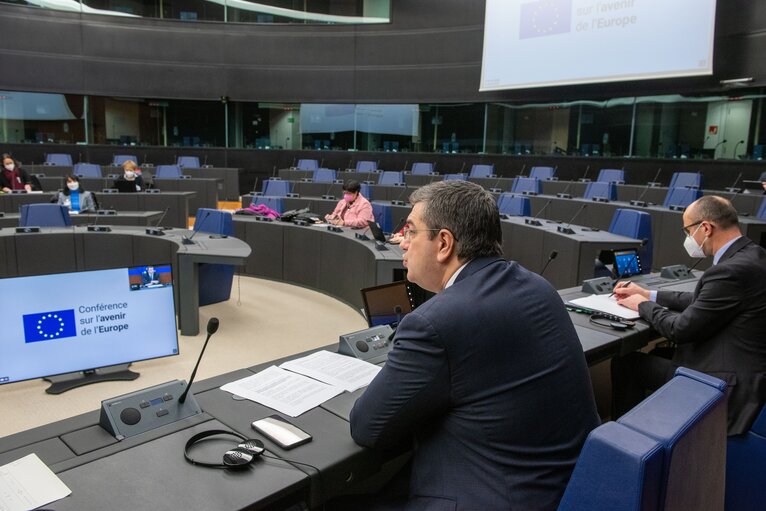 Fotografija 3: Conference on the Future of Europe - Component meetings; CoR