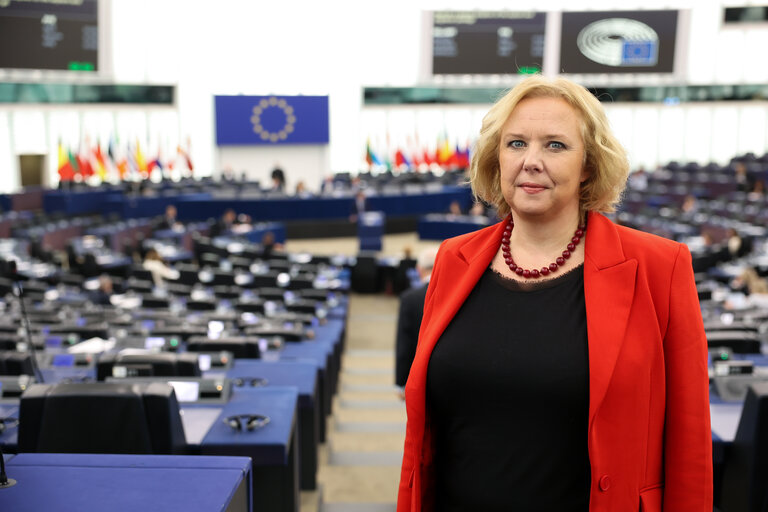 Zdjęcie 1: Beatrice COVASSI in the EP in Strasbourg