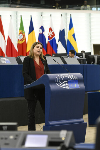 Снимка 3: EP Plenary session - Topical debate- Decent housing for all