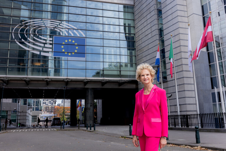 Paola GHIDONI in the EP in Brussels