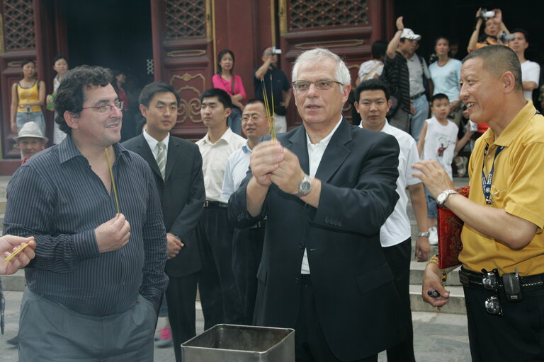 Fotografia 49: Josep Borrell Fontelles, EP President during his official visit to China, July 8, 2006