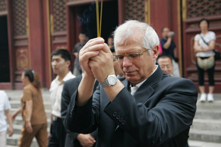 Fotografia 50: Josep Borrell Fontelles, EP President during his official visit to China, July 8, 2006