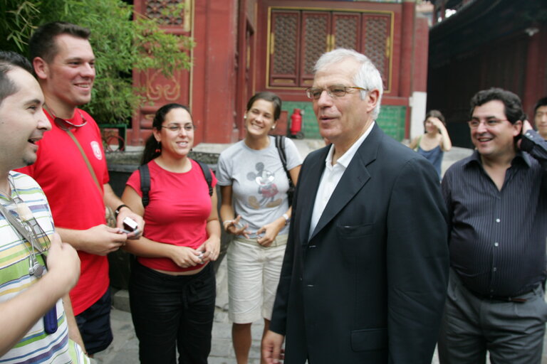 Fotografia 48: Josep Borrell Fontelles, EP President during his official visit to China, July 8, 2006