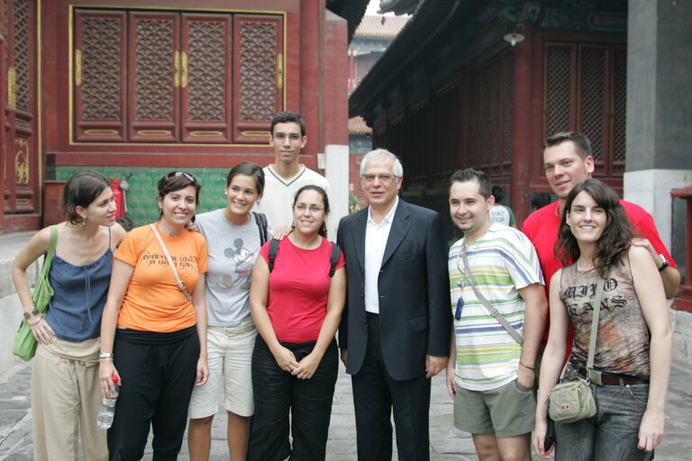 Fotografia 47: Josep Borrell Fontelles, EP President during his official visit to China, July 8, 2006