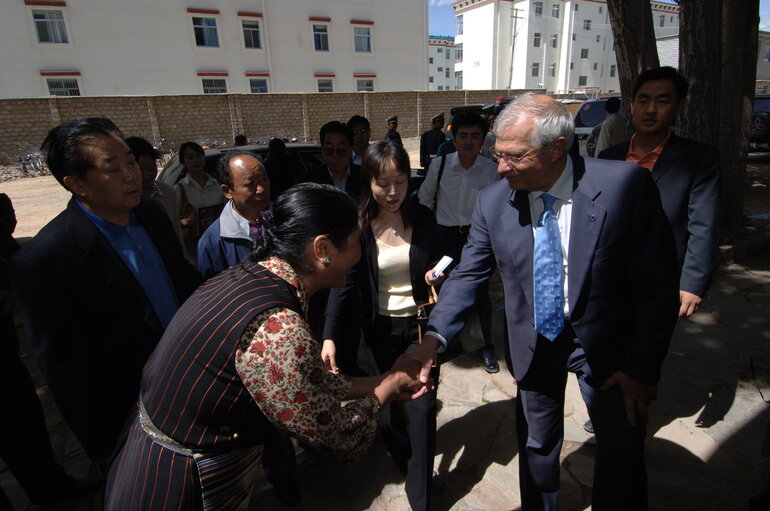 Valokuva 8: Josep Borrell Fontelles, EP President during his official visit to China, July 10, 2006