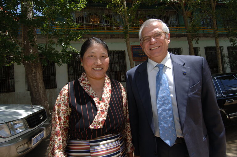 Valokuva 2: Josep Borrell Fontelles, EP President during his official visit to China, July 10, 2006