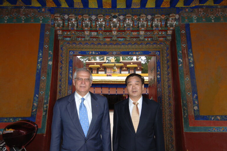 Valokuva 24: Josep Borrell Fontelles, EP President during his official visit to China, July 11, 2006