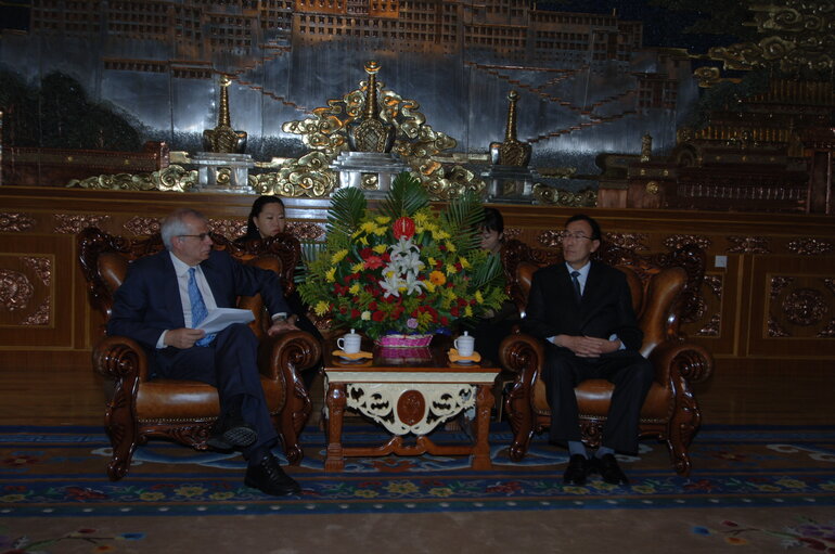 Valokuva 22: Josep Borrell Fontelles, EP President during his official visit to China, July 11, 2006