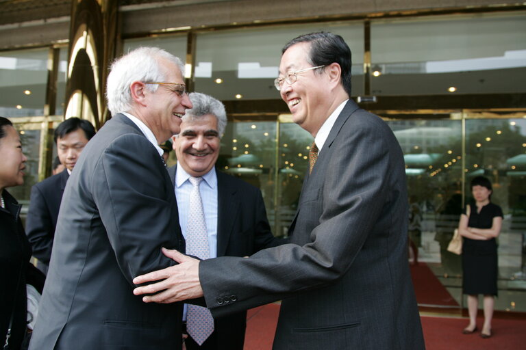 Fotografia 5: Josep Borrell Fontelles, EP President during his official visit to China, July 12-13, 2006