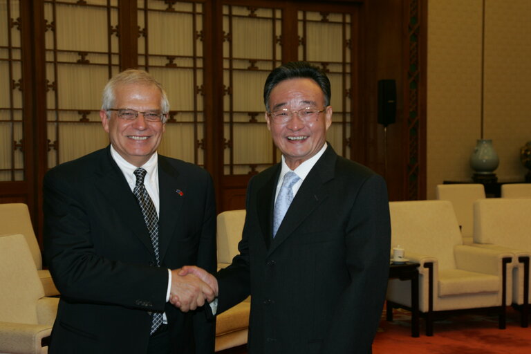 Valokuva 43: Josep Borrell Fontelles, EP President during his official visit to China, July 12-13, 2006