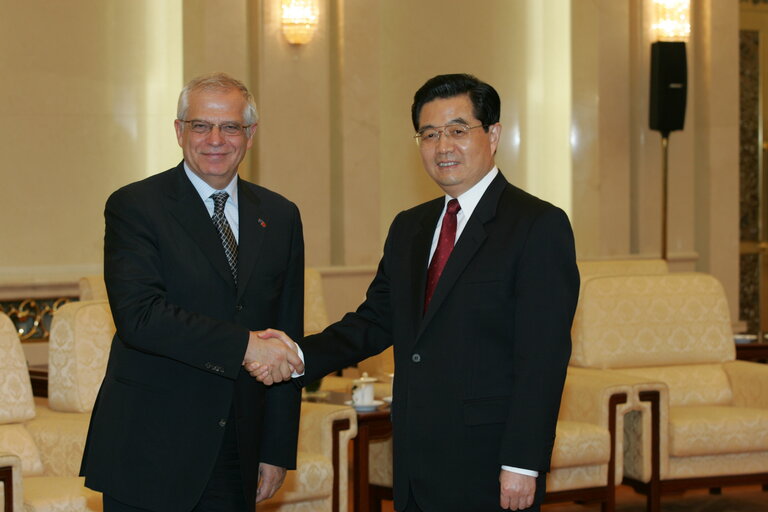 Valokuva 47: Josep Borrell Fontelles, EP President during his official visit to China, July 12-13, 2006