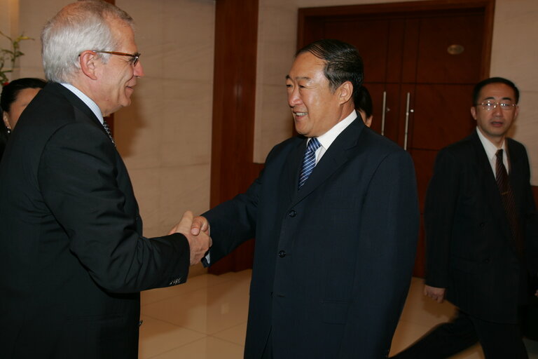 Fotografia 20: Josep Borrell Fontelles, EP President during his official visit to China, July 12-13, 2006