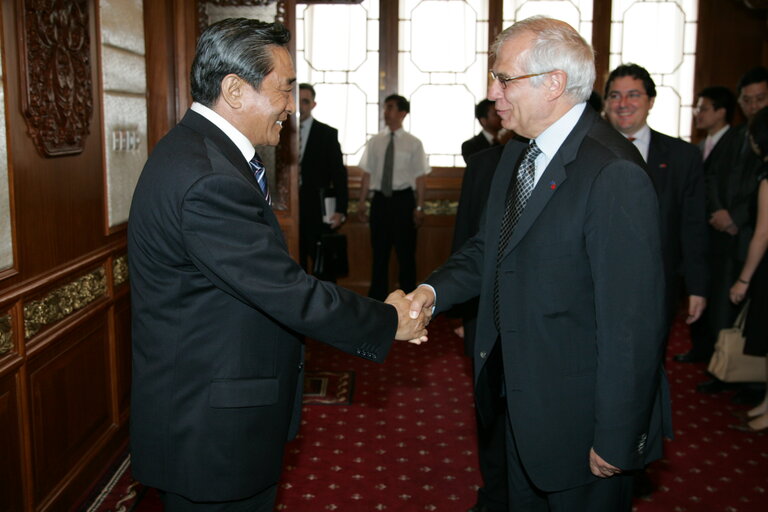 Fotografia 10: Josep Borrell Fontelles, EP President during his official visit to China, July 12-13, 2006