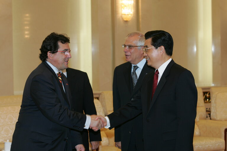 Valokuva 49: Josep Borrell Fontelles, EP President during his official visit to China, July 12-13, 2006