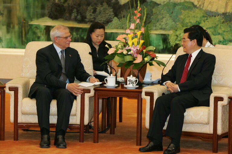 Valokuva 46: Josep Borrell Fontelles, EP President during his official visit to China, July 12-13, 2006