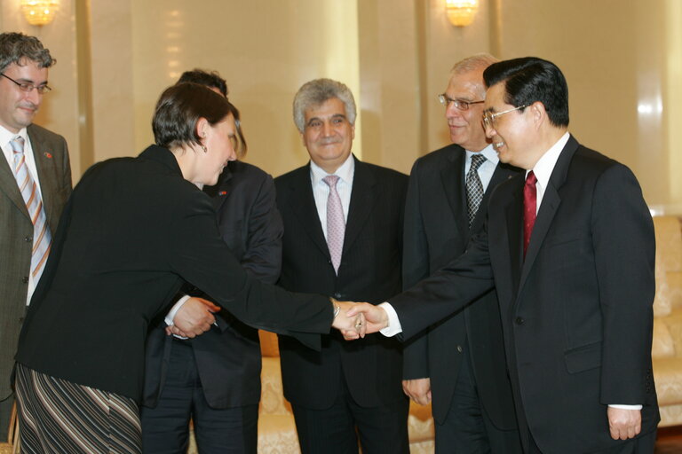 Fotografia 2: Josep Borrell Fontelles, EP President during his official visit to China, July 12-13, 2006