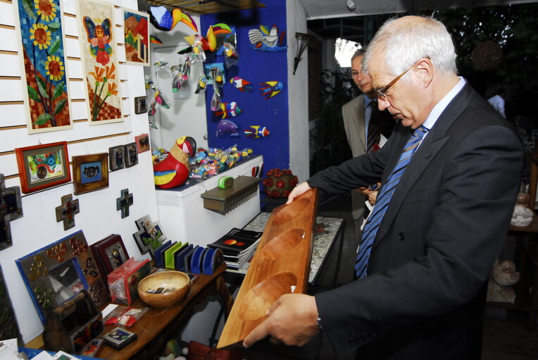 Fotogrāfija 12: Josep Borrell Fontelles, EP President during his official visit to Nicaragua, August 11 to 13, 2006