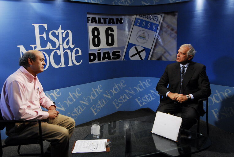 Valokuva 5: Josep Borrell Fontelles, EP President during his official visit to Nicaragua, August 11 to 13, 2006