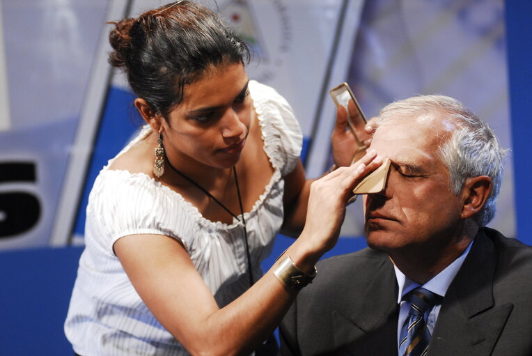 Josep Borrell Fontelles, EP President during his official visit to Nicaragua, August 11 to 13, 2006